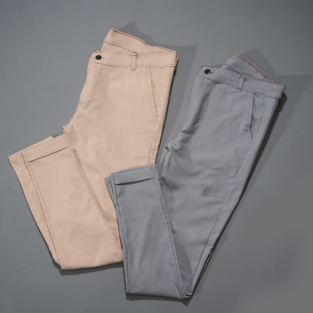 شلوار مردانه کرم مدل Mobin