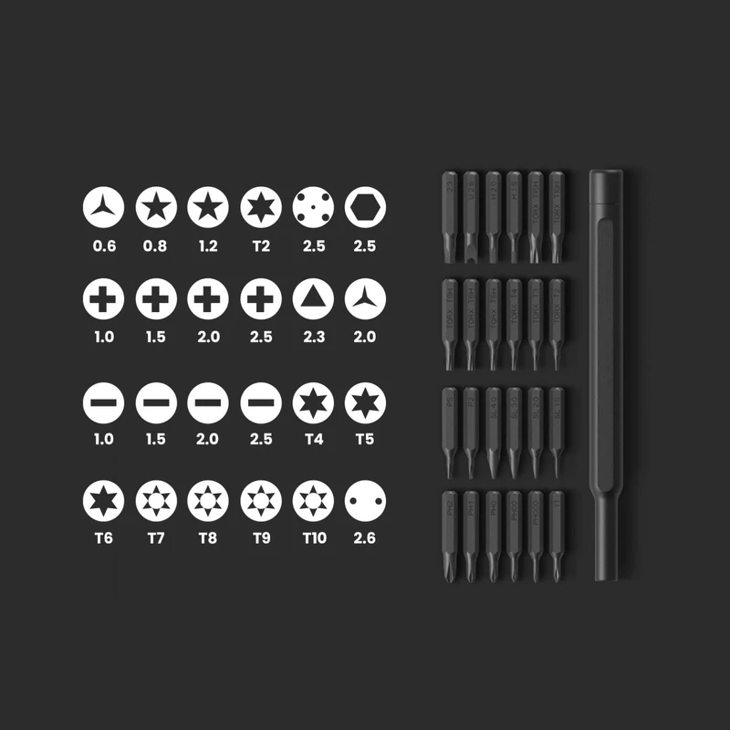 پیچ گوشتی 24 سر