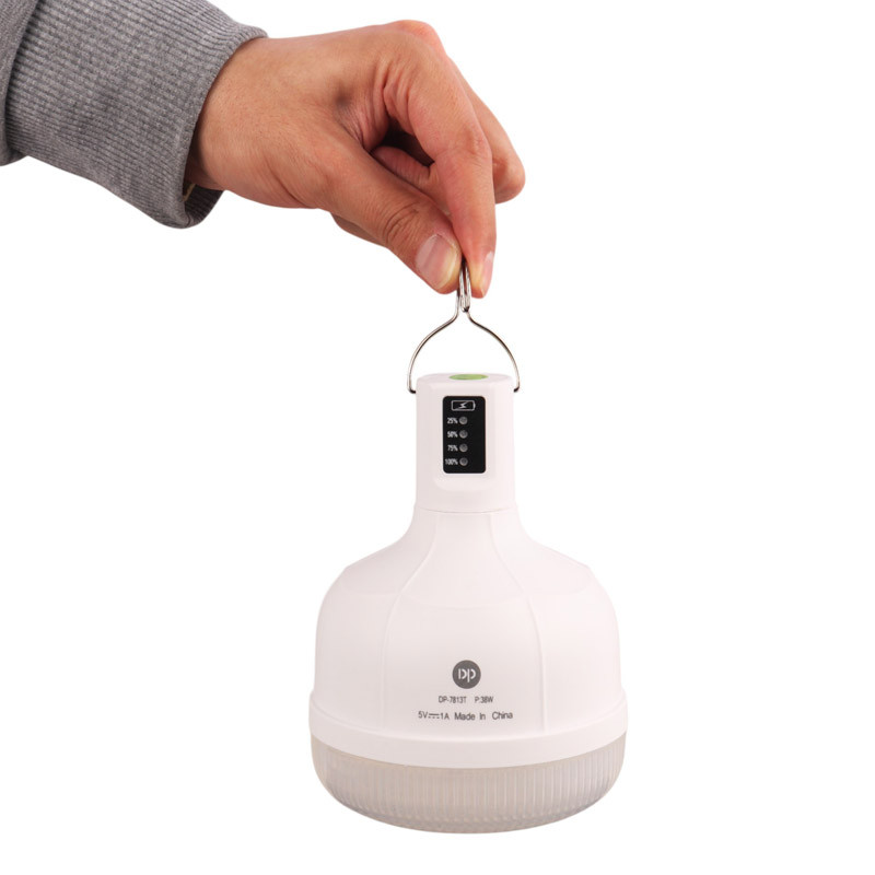 لامپ آویزدار شارژی DP-7813T  پنل خورشیدی